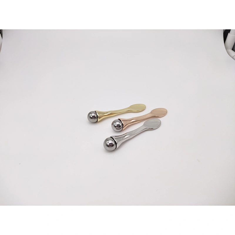 2020 new design 3D face roller eye care massager mini metal eye massage tool
