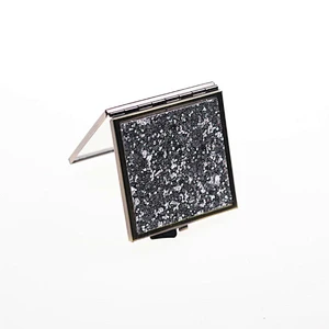 wholesale square shape stainless steel compact portable mirror factory for customized design