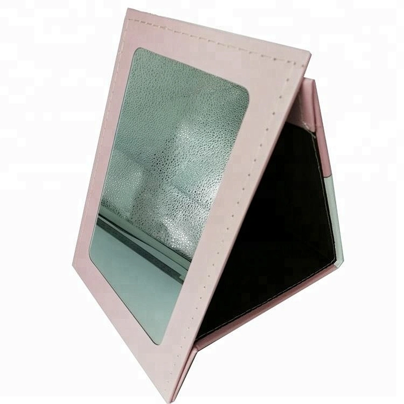 china factory custom paper cover three fold dest makeup mirror