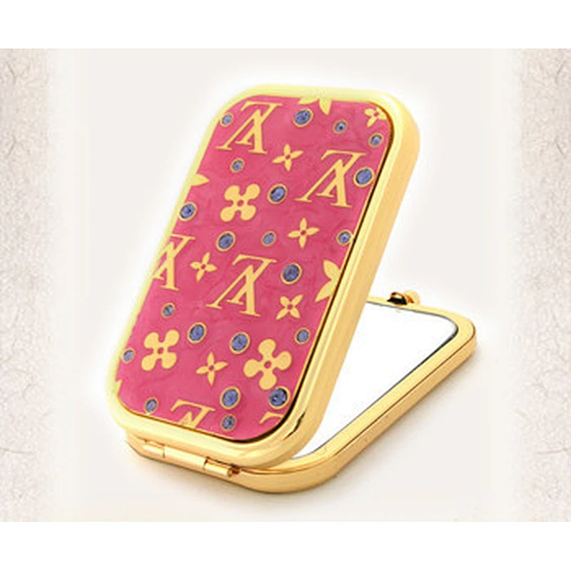 Originality compact mirror crystal diamond makeup mirror