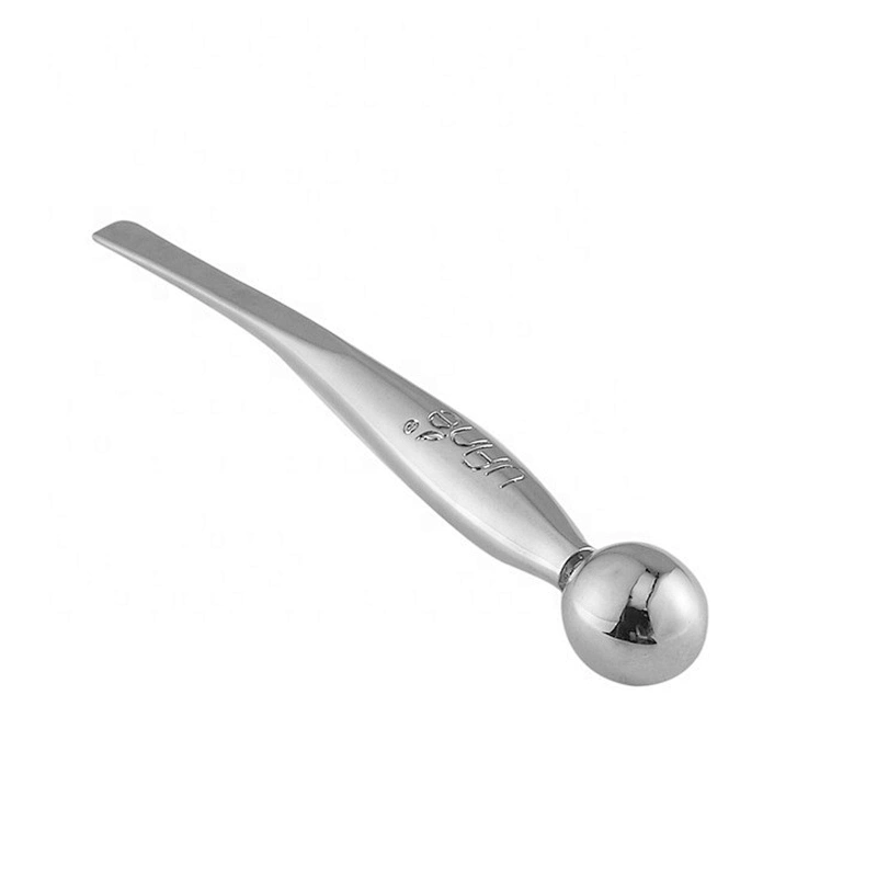 Luxury Silver Cream Facial Cream For Spoon Cosmetic Beauty Stainless Steel Spoon