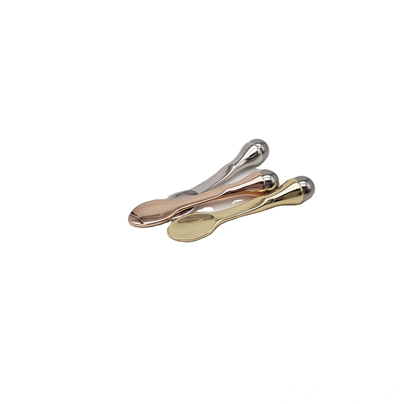 2020 new design 3D face roller eye care massager mini metal eye massage tool