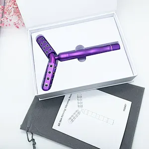 Hot sale vibration Y shape slimming face roller body massager 3D neck massager