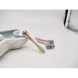 2020 new design Metal Eye Cream Facial Massager Beauty Bar 3D Face Roller