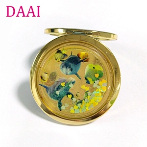 Sedex factory audit custom sparkly compact mirror with float glass
