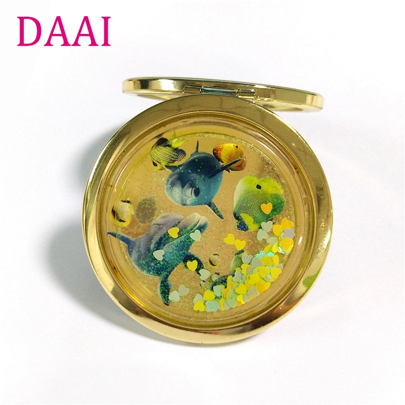 Sedex factory audit custom sparkly compact mirror with float glass