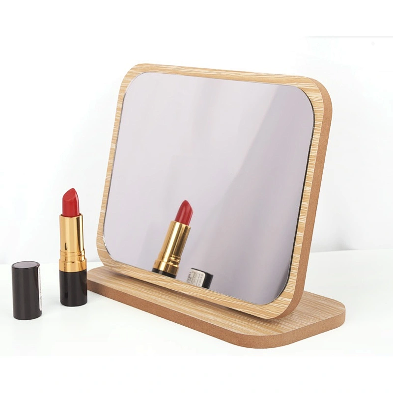 Cheap Modern Style Solid Wood Multifunction Mirror Cosmetic Mirror Home Decor Mounted Bathroom Mirror