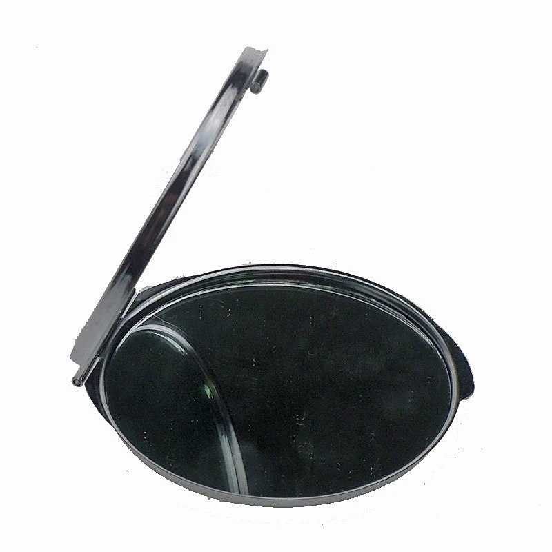 70mm iron round MiQi design custom compct vanity mirror for Christmas gift