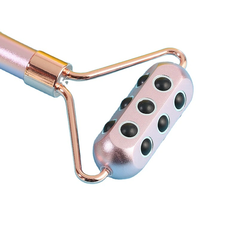 Hot sale jade roller face massage magnetic handheld massage tool face lifting massager