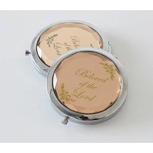 Customized Private Label  Mirror Crystal cosmetic Mirror