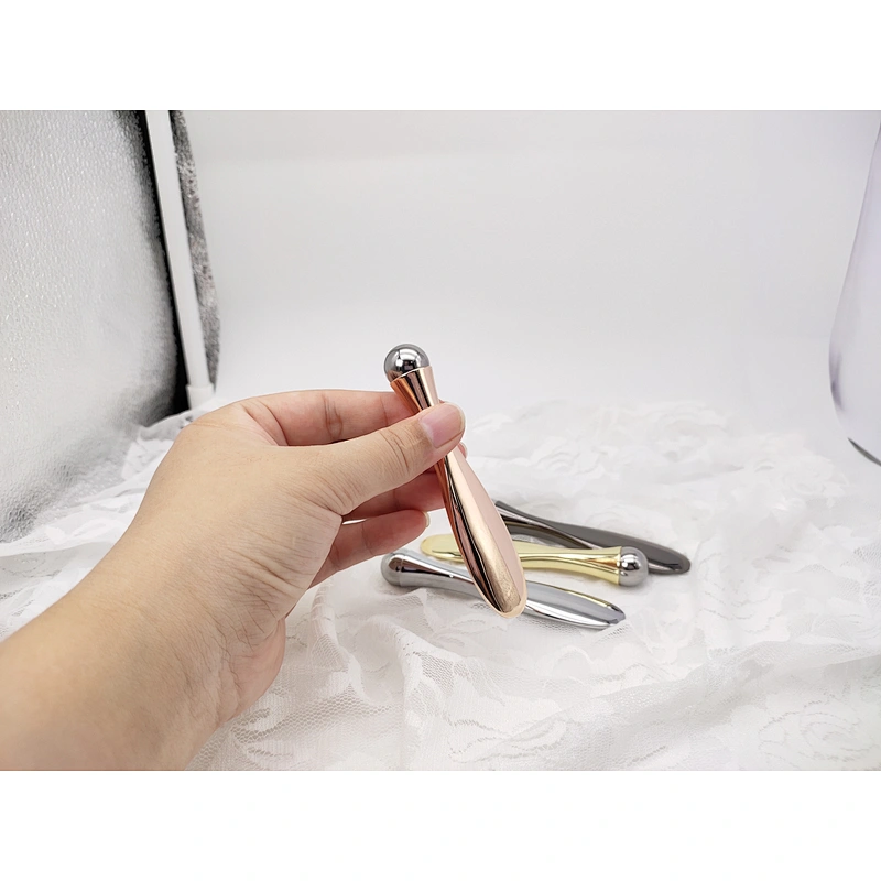 Hot sale metal eyes cream massager facial slimming massage tool alloy facial roller