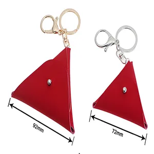 Creative PU zongzi shape zero wallet mini PU coin bag custom printed logo