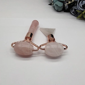 Mini eye massage tool natural rose quartz jade roller Massage Tools eye massage tools small jade roller