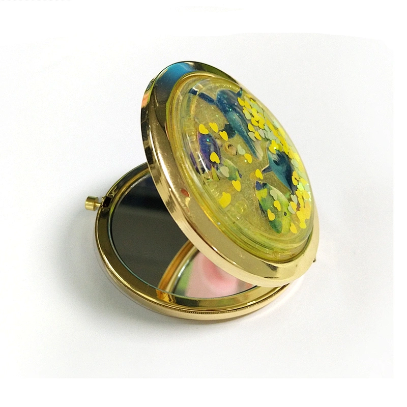 Sedex factory audit custom sparkly compact mirror with float glass
