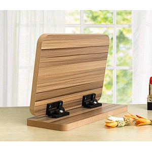 Rotating Wooden Fashion Decorative Makeup Table Mirror