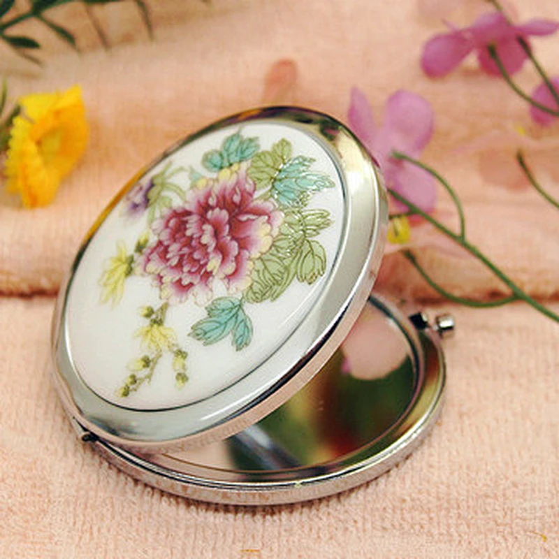 Pastel archaize fashionable cosmetic mirror