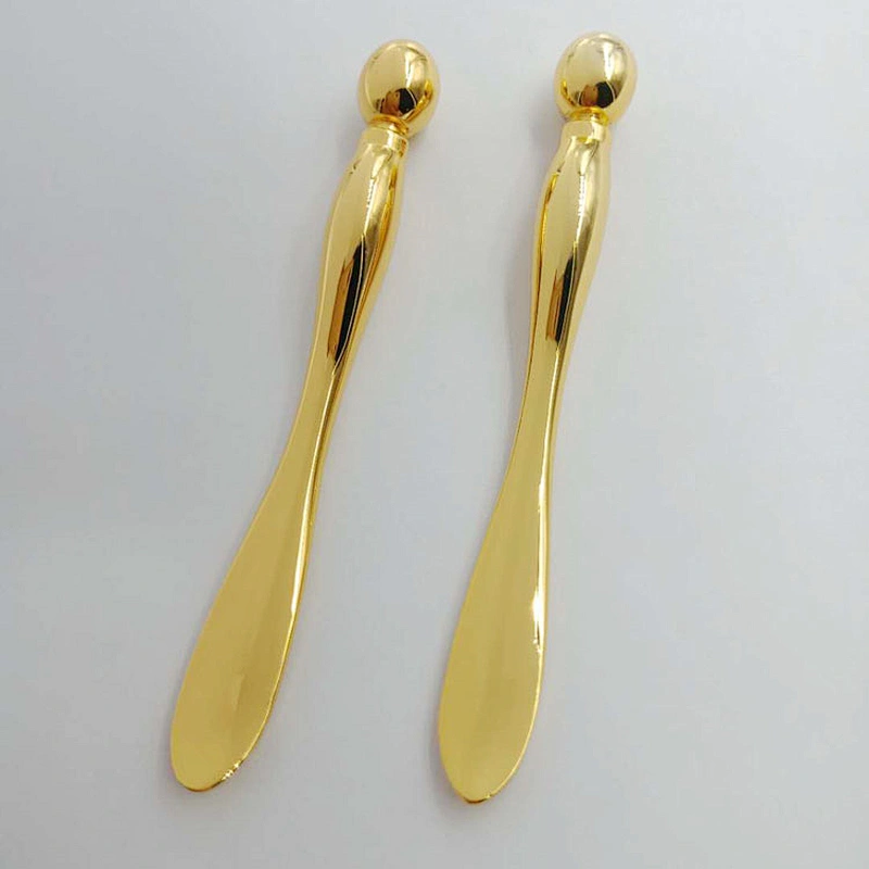 7.7cm Durable Iced Soothing Skin Metal Eye Cream Spoon