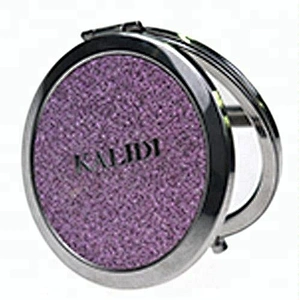 china suppliers peasonalized purple aluminum sheet sticked chrome plated foldabe makeup mirror