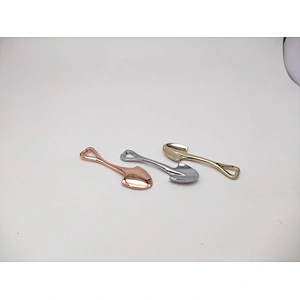 Mini metal spatula eye care massage tool eye cream spoon skin care spatula mini makeup spatula