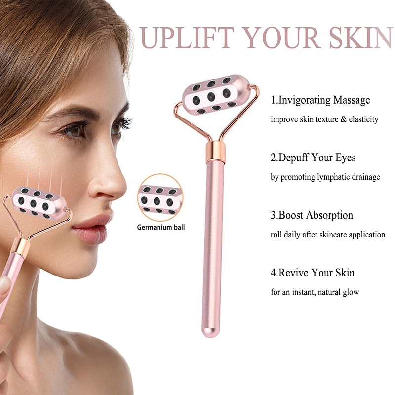 Hot sale beauty energy bar handheld massage roller magnetic facial massage tool