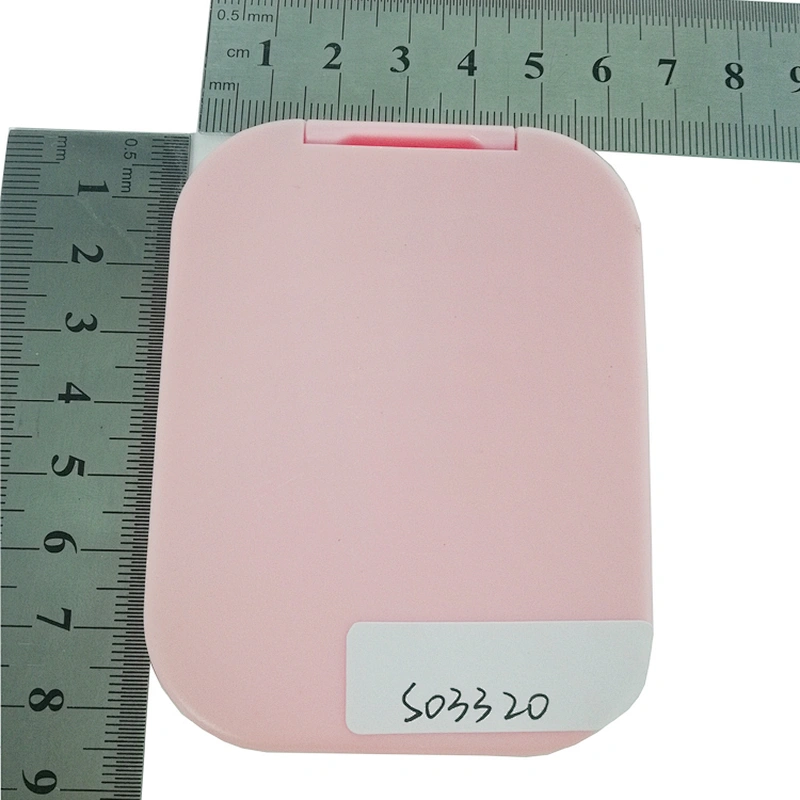 custom pink hello kitty handheld plastic mirror and comb sets for Christmas and New Year's gift