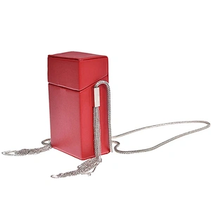 china supply custom hot sell latest fashion pu leather  cigarette style should bag