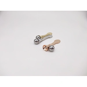 2020 new design 3D face roller eye care massager mini metal eye massage tool