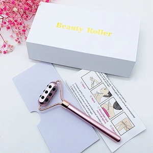 Hot sale beauty energy bar handheld massage roller magnetic facial massage tool