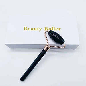 High quality jade roller massage handheld face massage facial obsidian massage tool