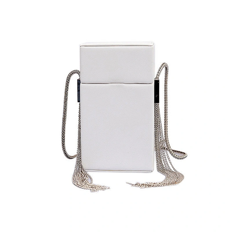 china supply custom hot sell latest fashion pu leather  cigarette style should bag