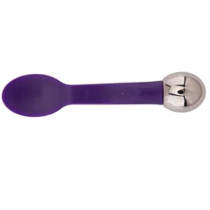 New Mini Metal Eye Cream Stick Plastic ABS Handle with Metal Ball Spatula Facial Massage Spoon