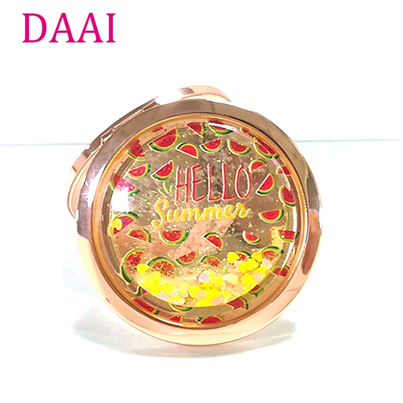 ISO9001:2015 audit factory wholesales glitter folding makeup mirror