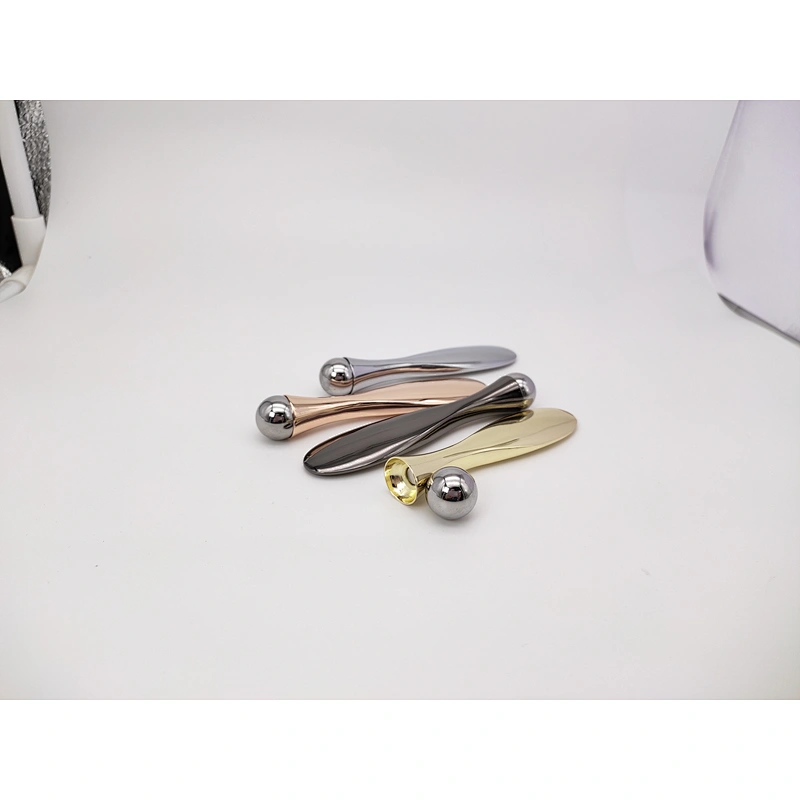 Hot sale metal eyes cream massager facial slimming massage tool alloy facial roller