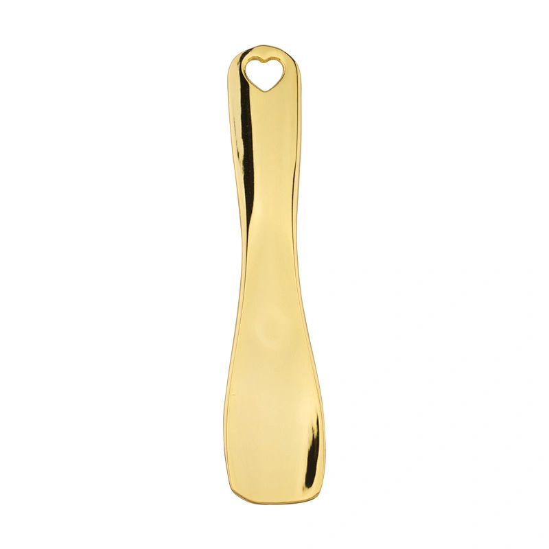 2020 Hot Selling Metal Makeup Wand gold cosmetic spoon for skincare cream eye cream scoops