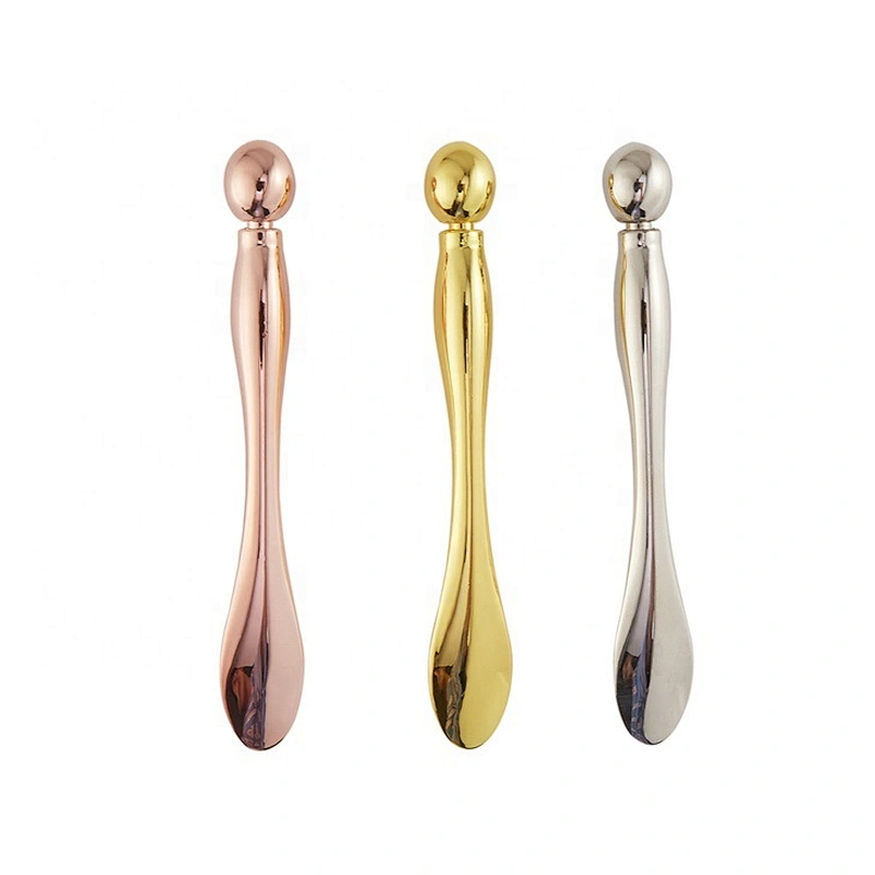Luxury Silver Cream Facial Cream For Spoon Cosmetic Beauty Stainless Steel Spoon