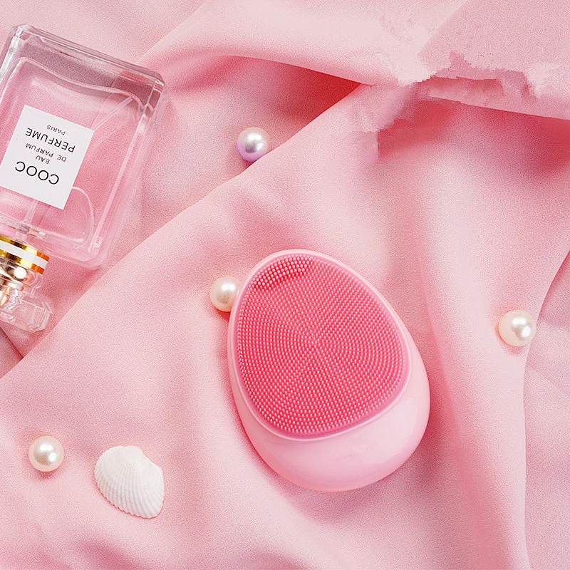 2020 Multifunctional Skin Massage Exfoliating Electric Facial Cleansing Brush