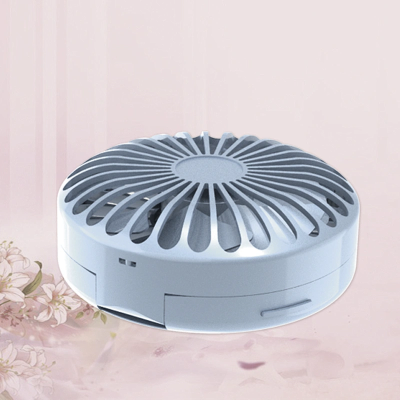Amazon Top Seller Wholesale Makeup Mirror With Mini USB Fan, Pretty mirror fan