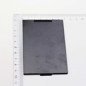China manufacturer square aluminium black mirror custom cosmetic vanity mirror
