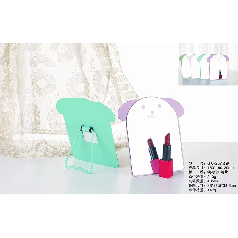 New design Iron makeup mirror desktop use table mirror for make-up