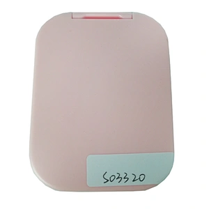 custom pink hello kitty handheld plastic mirror and comb sets for Christmas and New Year's gift