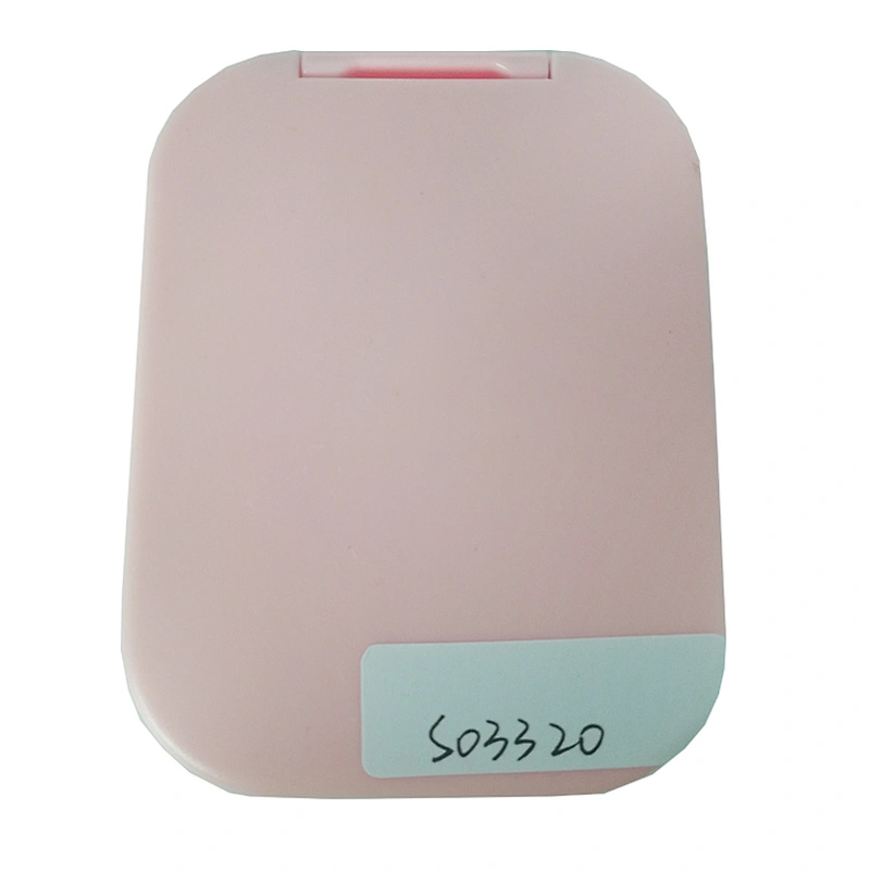 custom pink hello kitty handheld plastic mirror and comb sets for Christmas and New Year's gift