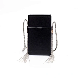 china supply custom hot sell latest fashion pu leather  cigarette style should bag