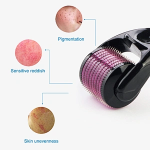 Face Beauty titanium disposable 0.5mm dermaroller microneedle 540 derma roller