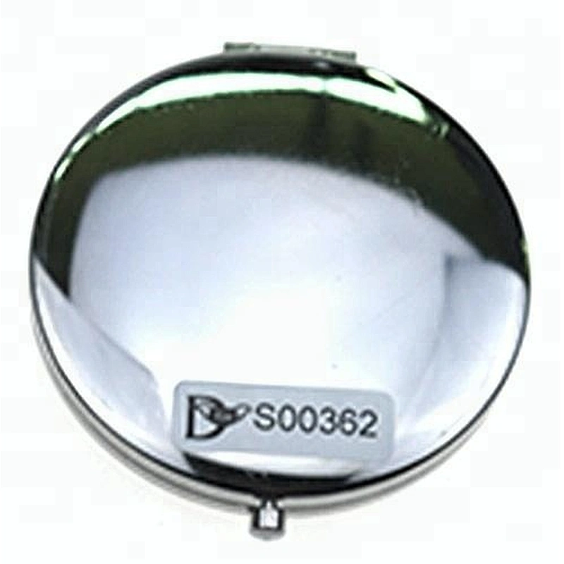 china suppliers peasonalized purple aluminum sheet sticked chrome plated foldabe makeup mirror