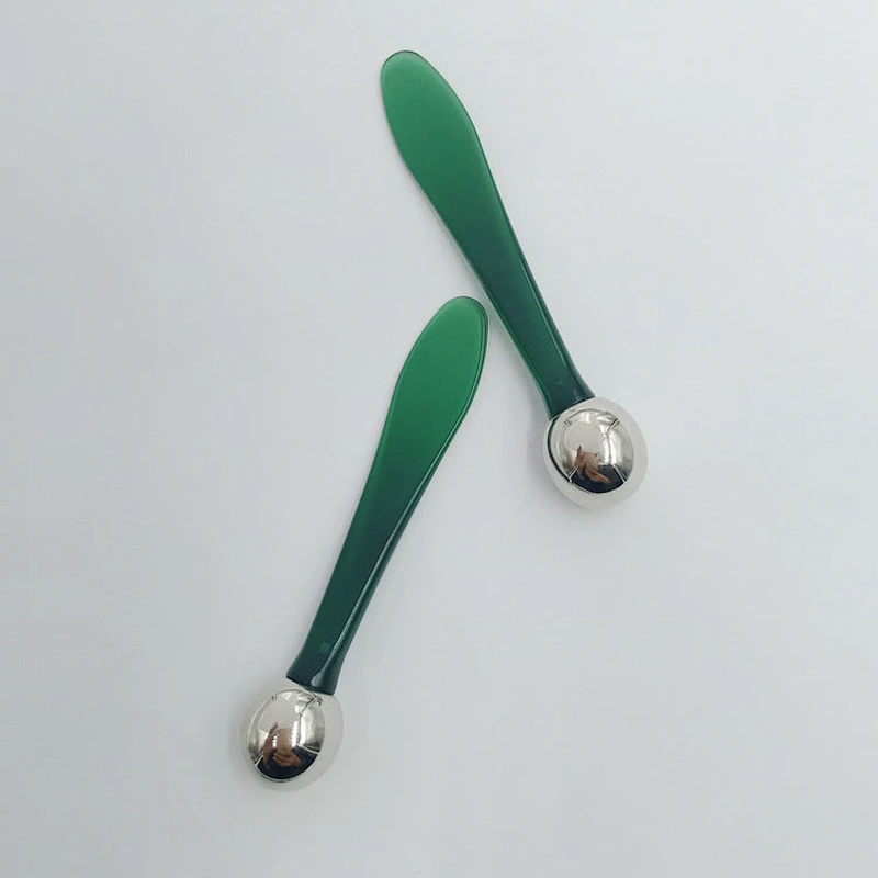 Whole Sale Metal eye cream stick eye massage stick mask beauty digging scoop cosmetic spoon