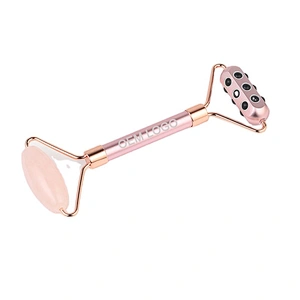 Hot sale beauty Derma skin care stone mini rose quartz facial massage germanium jade roller for face