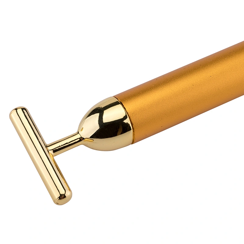 High Quality T shape  Beauty Personal Care Face Lift  Gold Energy Beauty Bar For Face