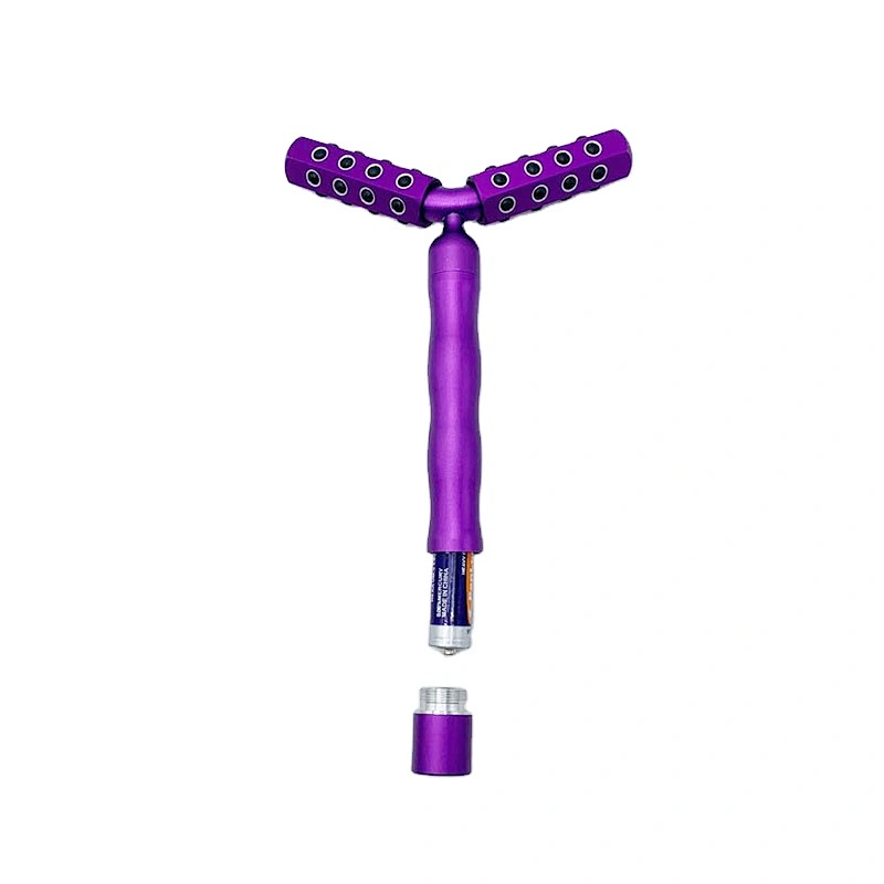 Hot sale vibration Y shape slimming face roller body massager 3D neck massager
