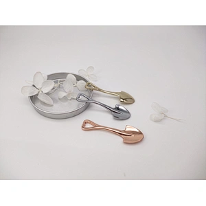 Mini metal spatula eye care massage tool eye cream spoon skin care spatula mini makeup spatula
