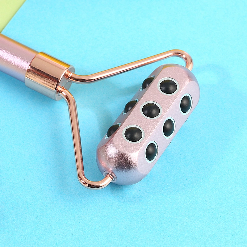 Hot sale jade roller face massage magnetic handheld massage tool face lifting massager